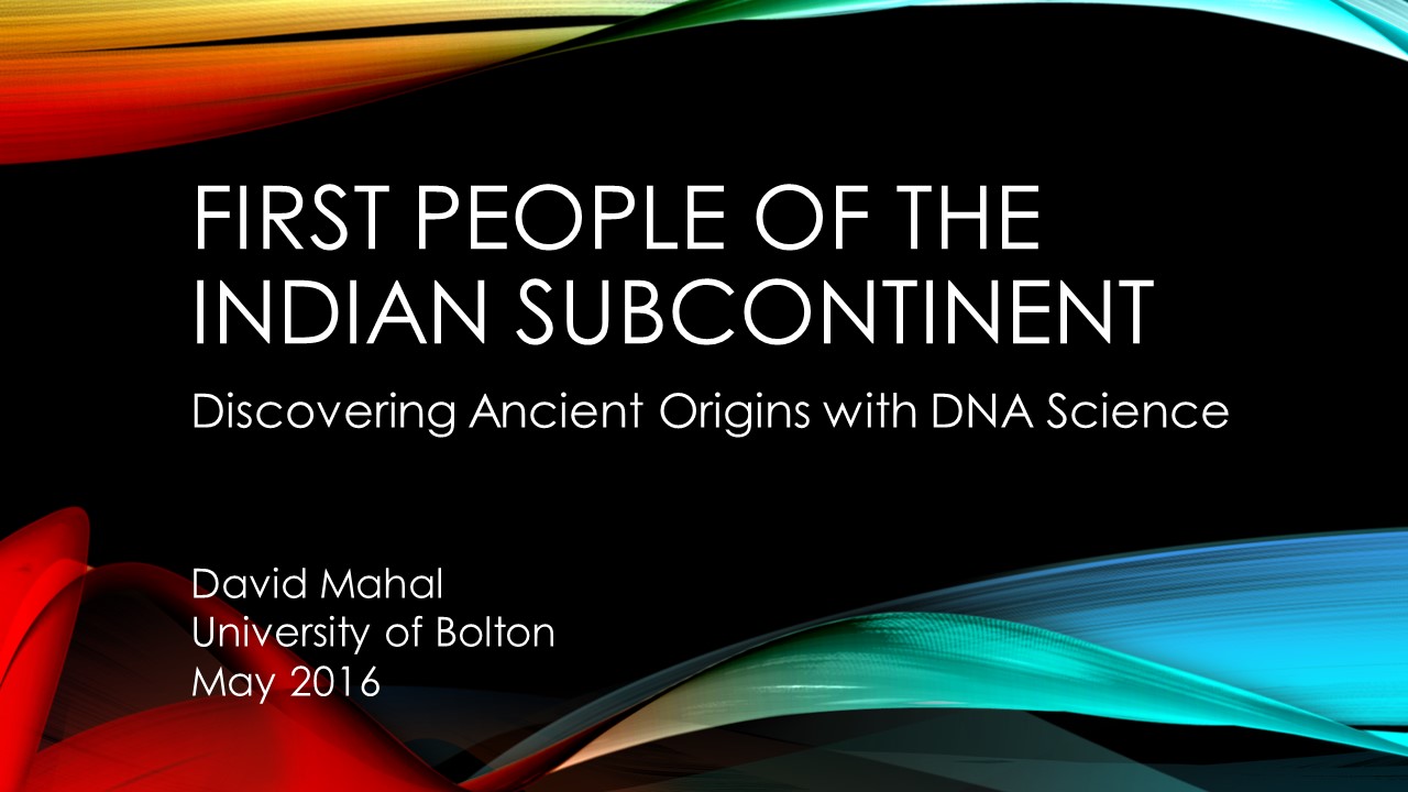First People of the Indian Subcontinent